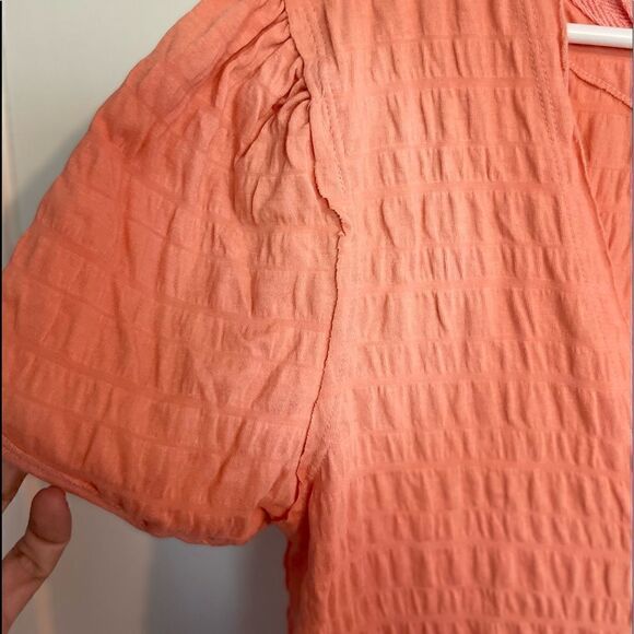 Free People Sugar Cube V-Neck T-Shirt.Size XL - Picture 10 of 14